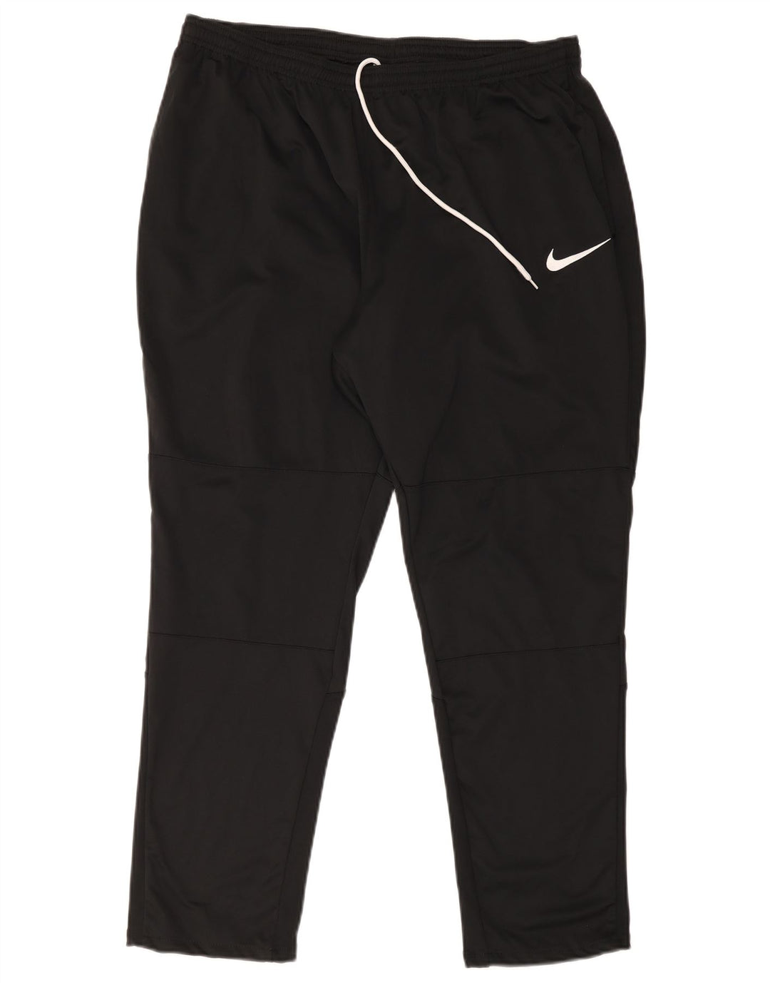 Nike Mens Dri Fit Tracksuit Trousers 2XL Black Polyester