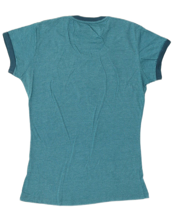 HARD ROCK CAFE Girls Paris Graphic T-Shirt Top 13-14 Years Medium Blue