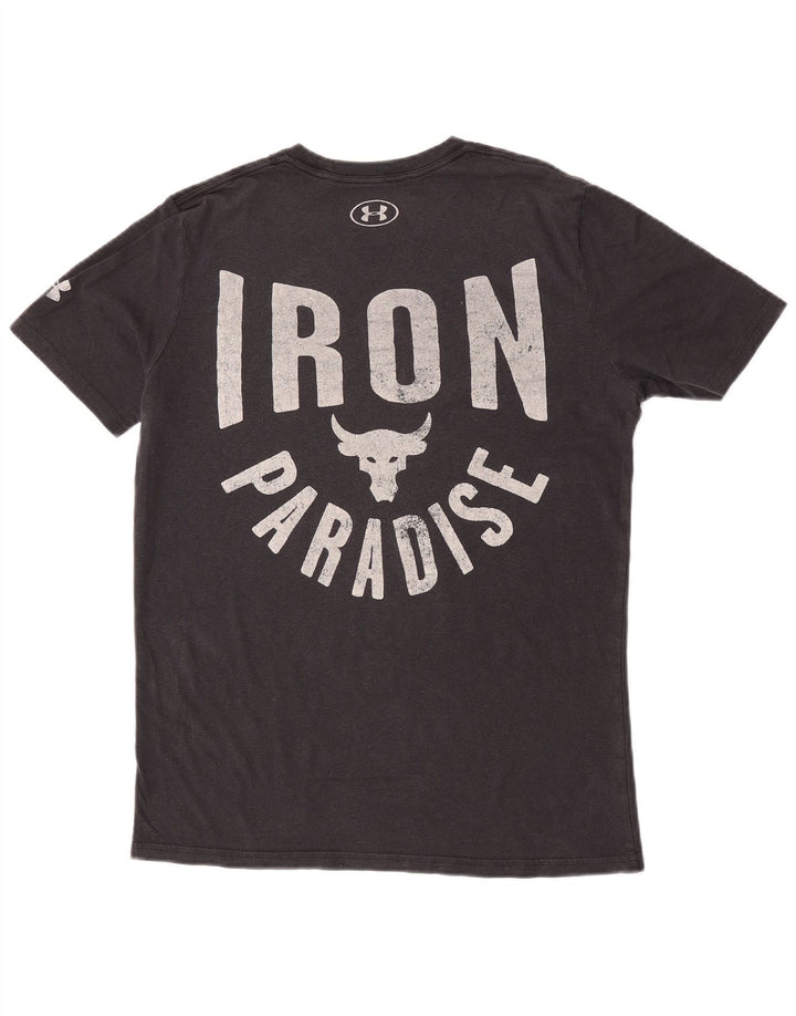 Under Armour Mens Graphic T-Shirt Top Medium Black