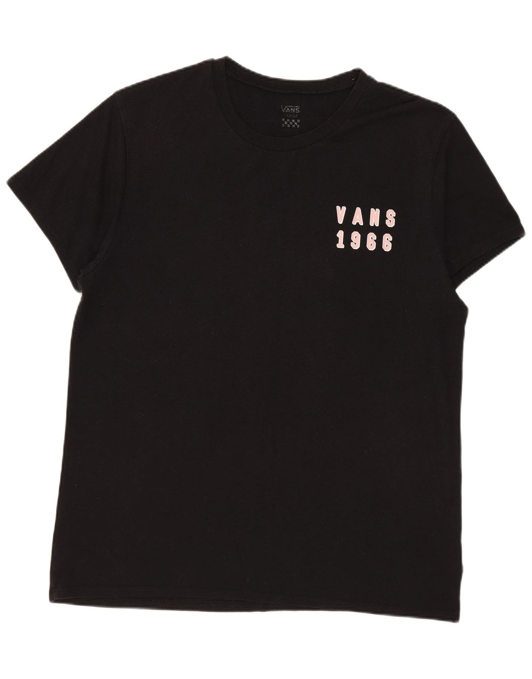 Vans Womens Graphic T-Shirt Top UK 16 Large Black Polyester