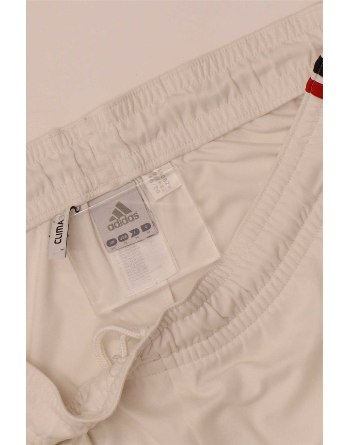 Adidas Mens AC Milan Sport Shorts Large White Colourblock Polyester