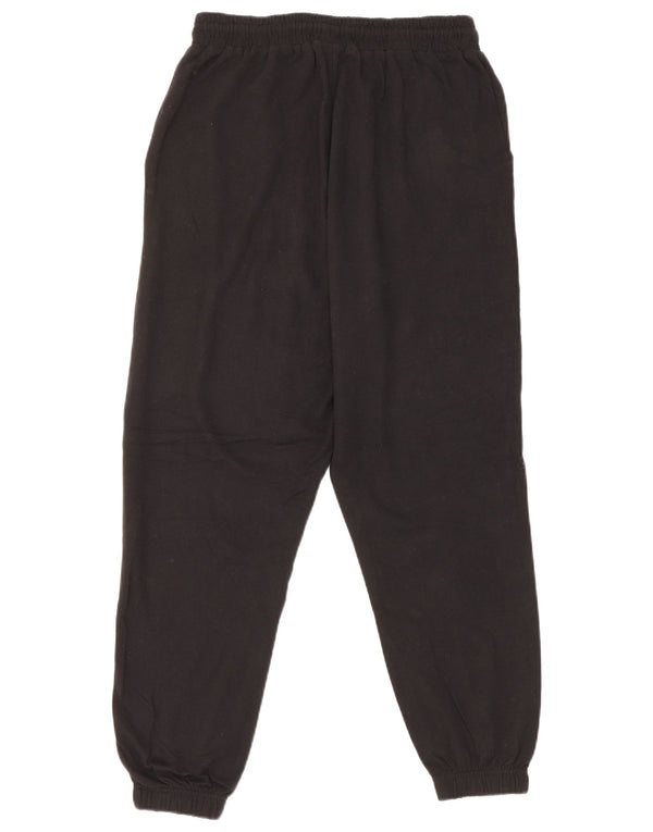 Fila Womens Tracksuit Trousers Joggers UK 10 Small Black Cotton
