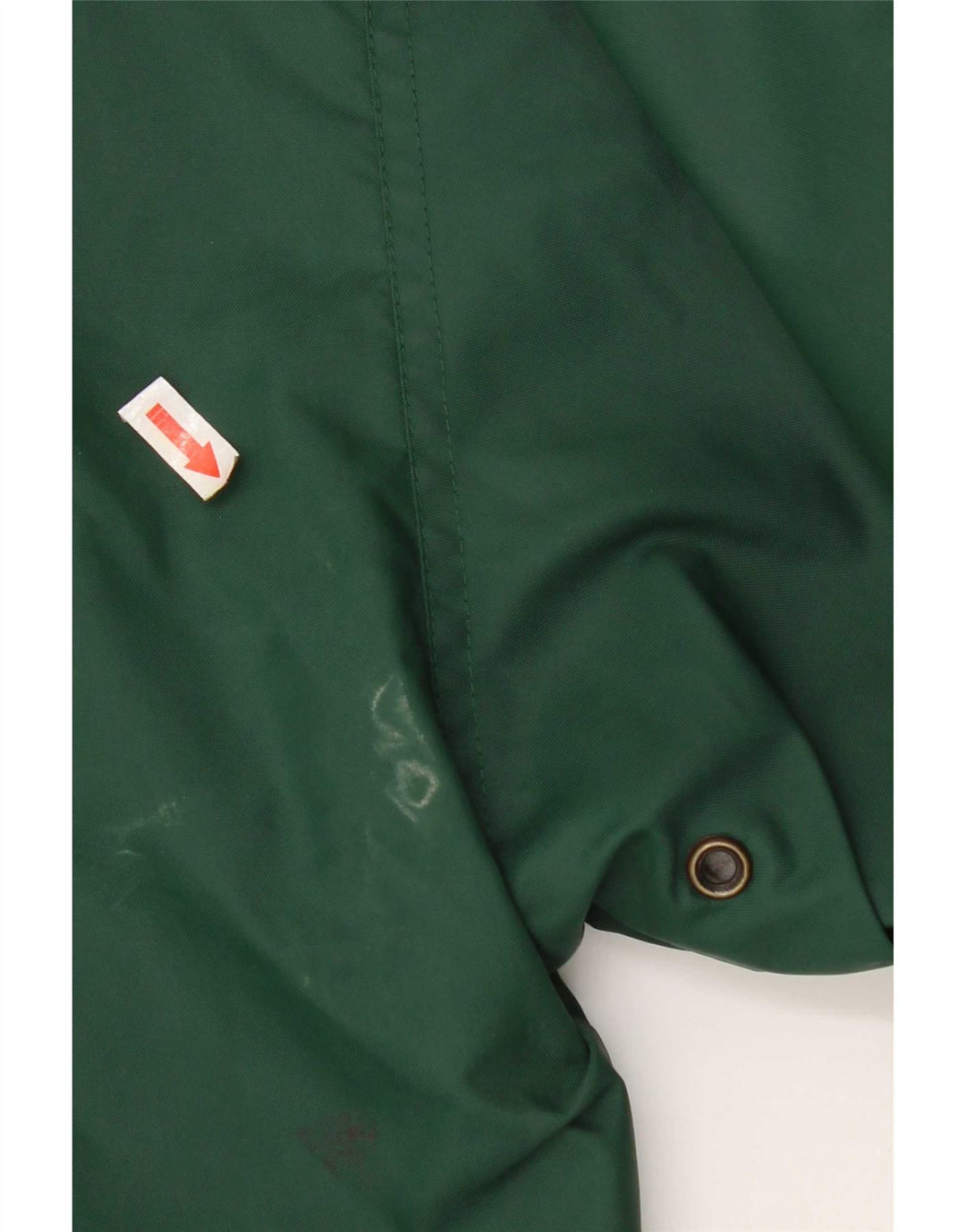 K-Way Mens Loose Fit Rain Jacket UK 36 Small Green Polyamide