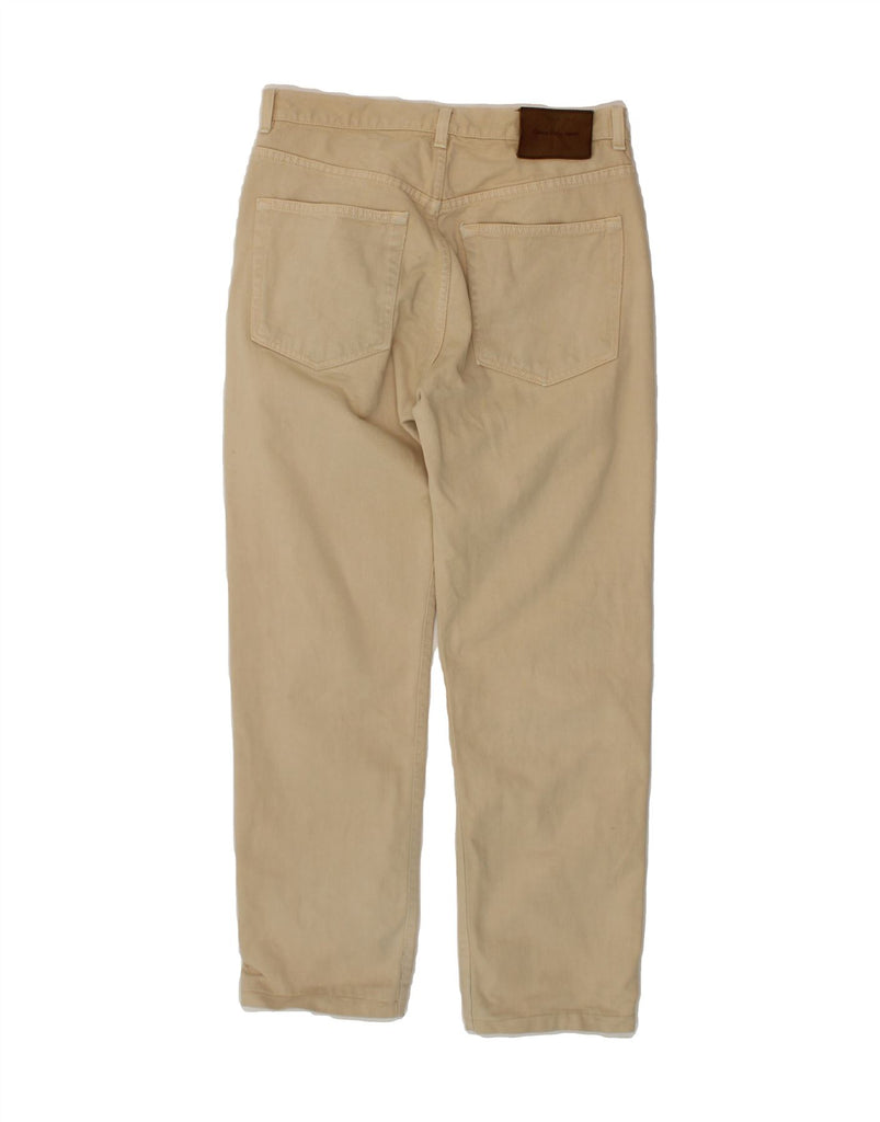 CALVIN KLEIN Mens Straight Jeans  W33 L28 Beige Cotton Vintage Calvin Klein and Second-Hand Calvin Klein from Messina Hembry 