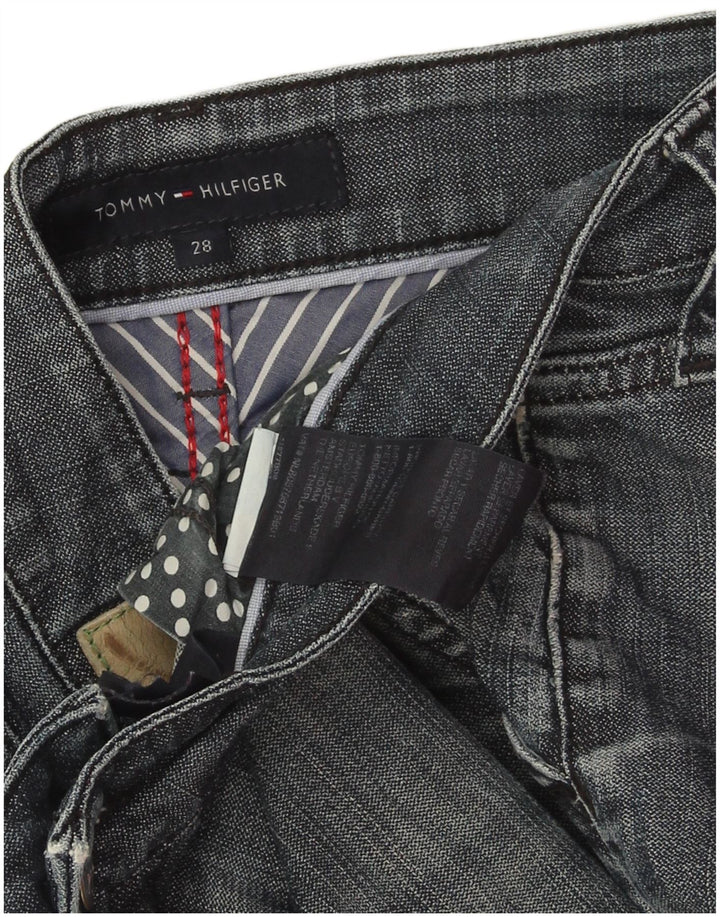 Tommy Hilfiger Womens Bermuda Denim Shorts W28 Medium Blue Cotton