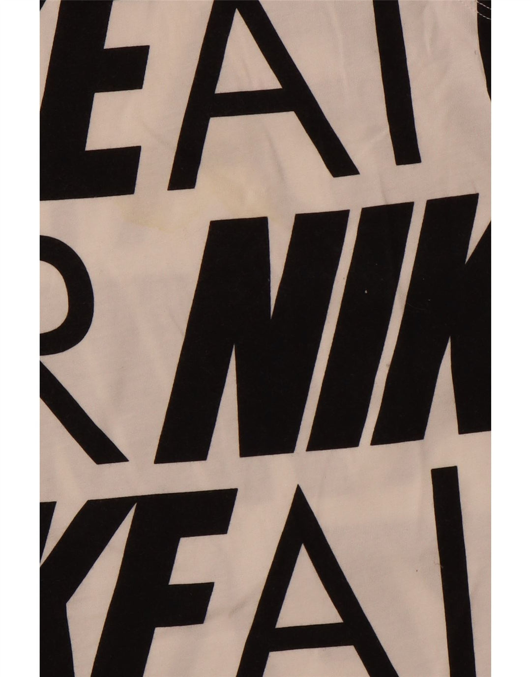 NIKE Girls Graphic Vest Top 13-14 Years XL  White Cotton