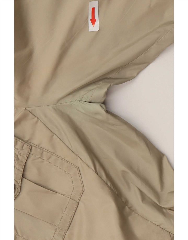 Cerruti 1881 Womens Utility Jacket IT 44 Medium Beige Nylon
