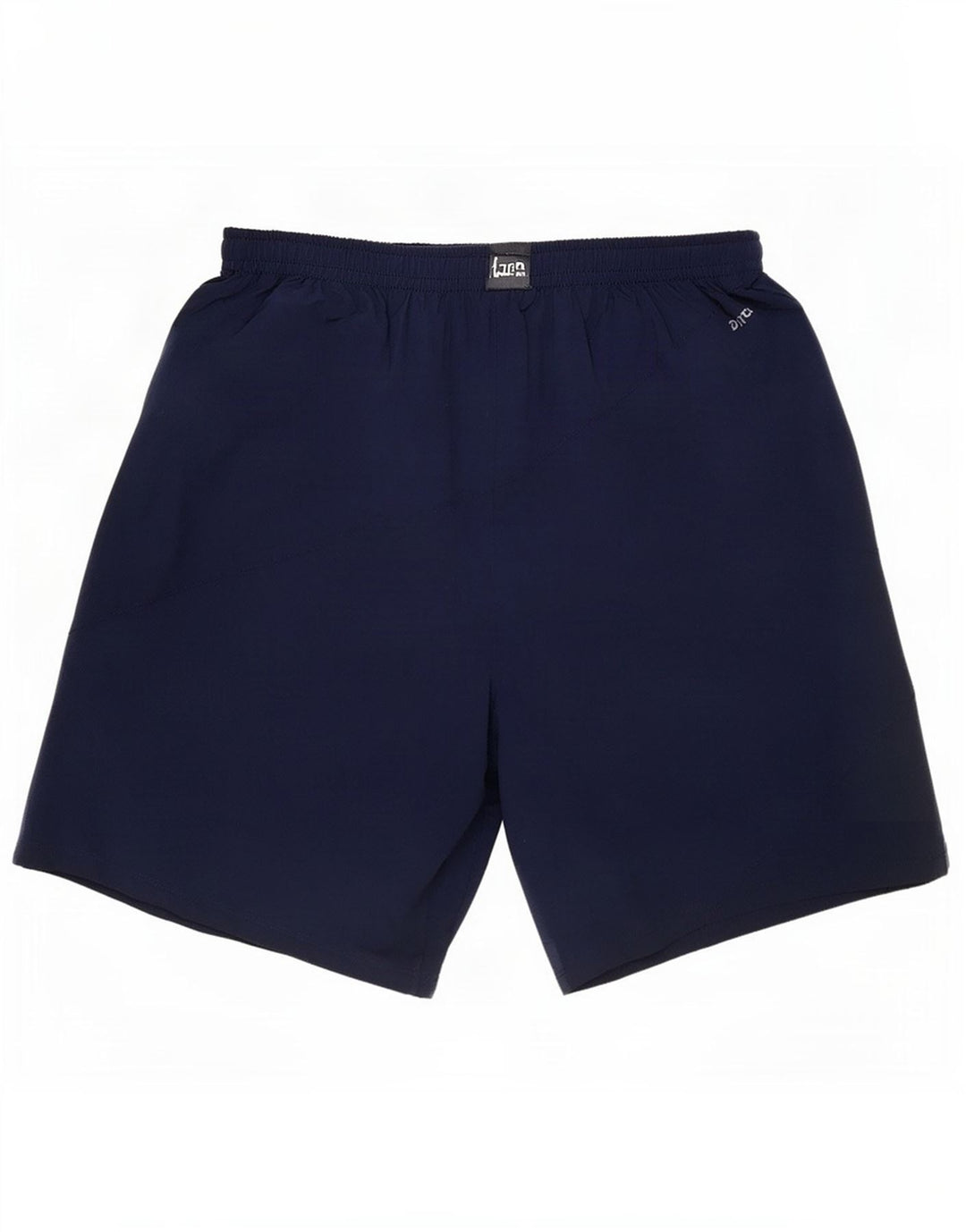 Nike Mens Dri Fit Sport Shorts Large Navy Blue Striped Polyester