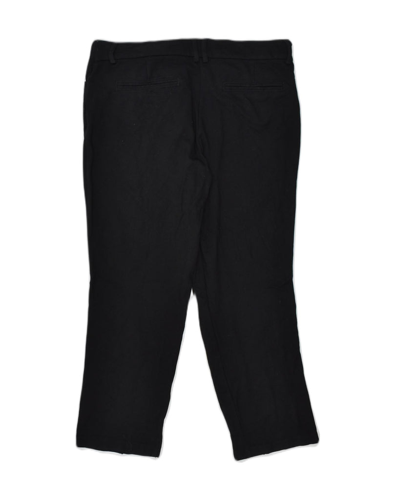 LEE Womens Straight Casual Trousers W34 L26  Black | Vintage Lee | Thrift | Second-Hand Lee | Used Clothing | Messina Hembry 