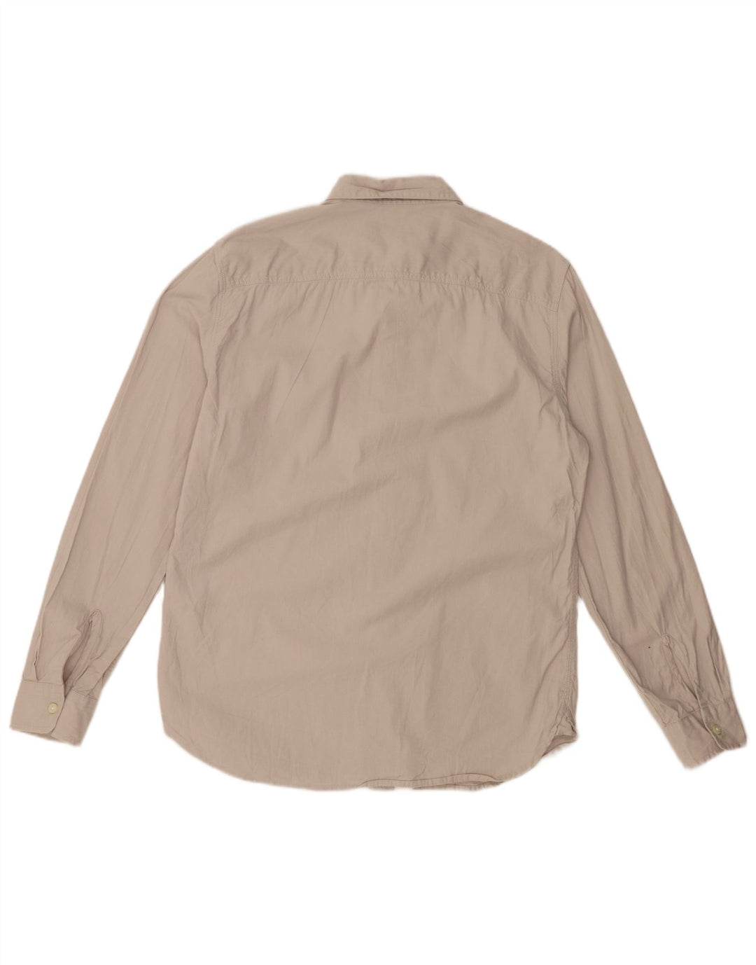 FRENCH CONNECTION Mens Shirt Medium Beige Cotton