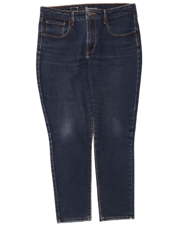 Levi's Womens High Rise Skinny Jeans W30 L26 Navy Blue Cotton