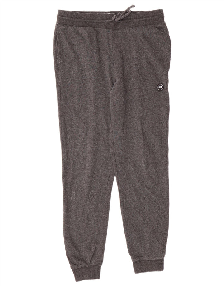 JACK & JONES Mens Tracksuit Trousers Joggers Small  Grey Cotton
