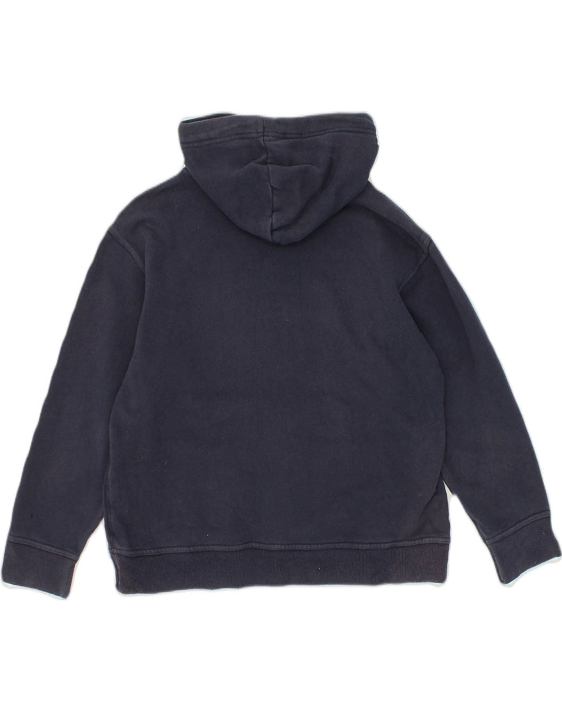 GAP Boys Graphic Hoodie Jumper 8-9 Years Navy Blue Cotton | Vintage Gap | Thrift | Second-Hand Gap | Used Clothing | Messina Hembry 