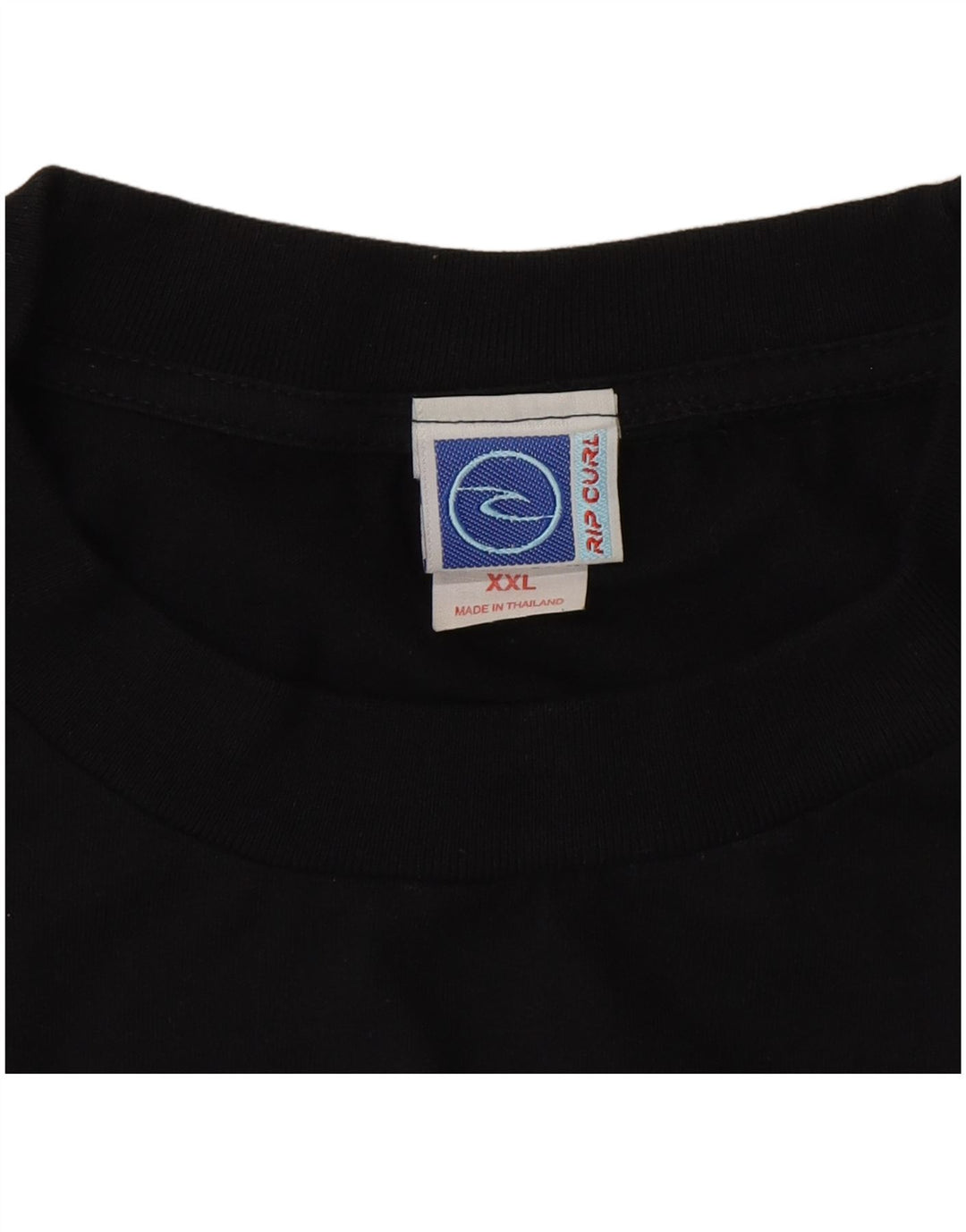 Rip Curl Mens Graphic T-Shirt Top 2XL Black Cotton