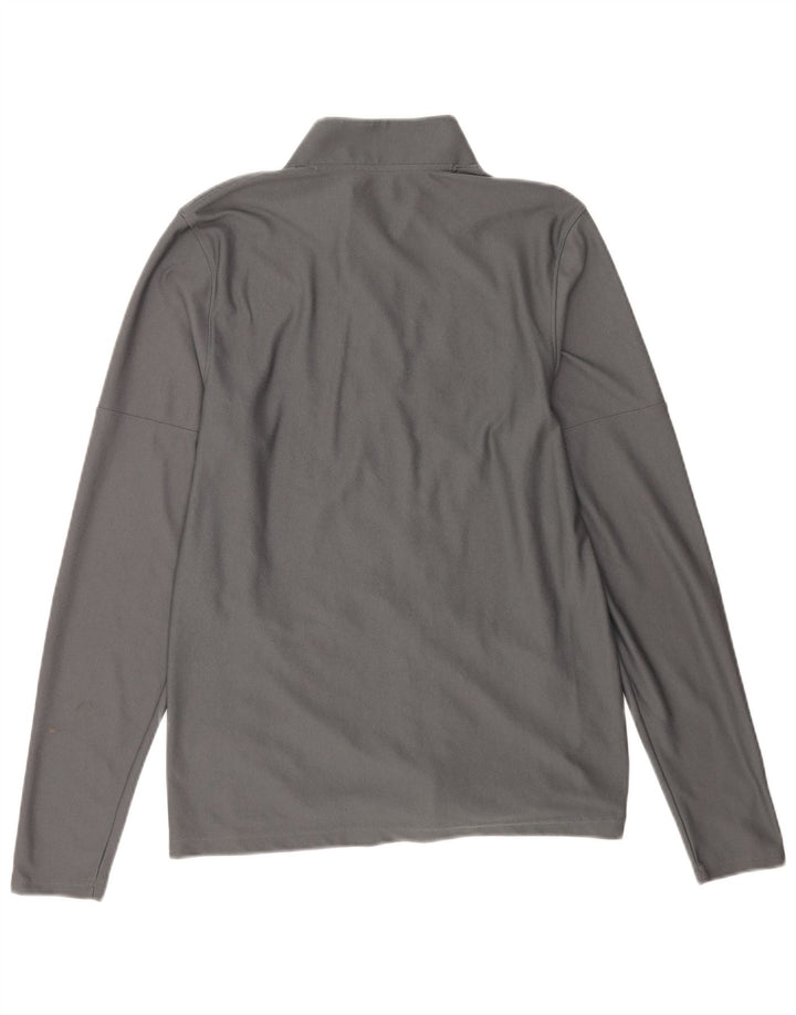 Under Armour Mens Tracksuit Top Jacket Medium Grey Polyester