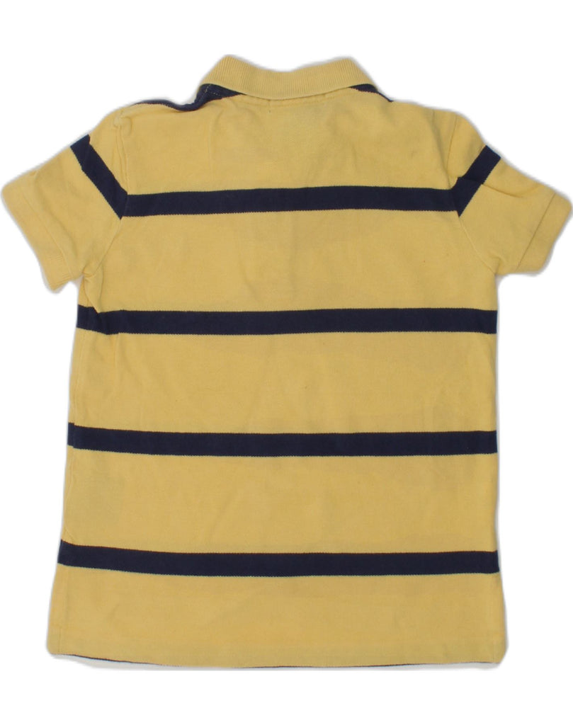 POLO RALPH LAUREN Boys Polo Shirt 3-4 Years Yellow Striped Cotton | Vintage Polo Ralph Lauren | Thrift | Second-Hand Polo Ralph Lauren | Used Clothing | Messina Hembry 