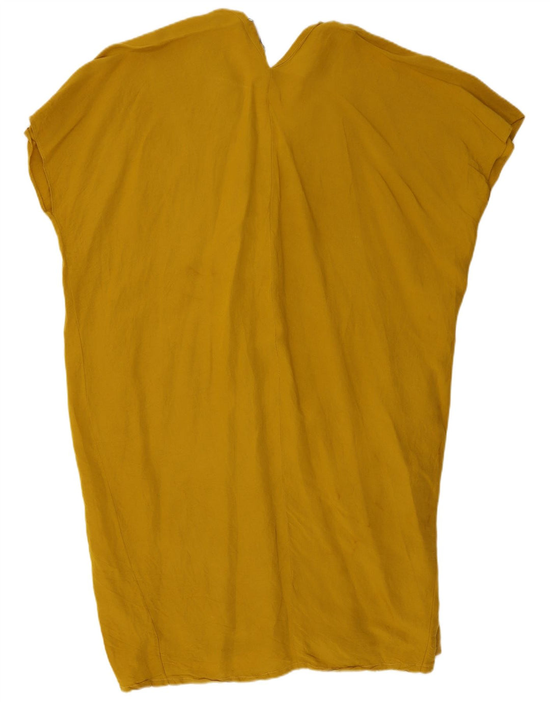 Zara Womens Oversized Tunic Dress UK 18 XL Yellow