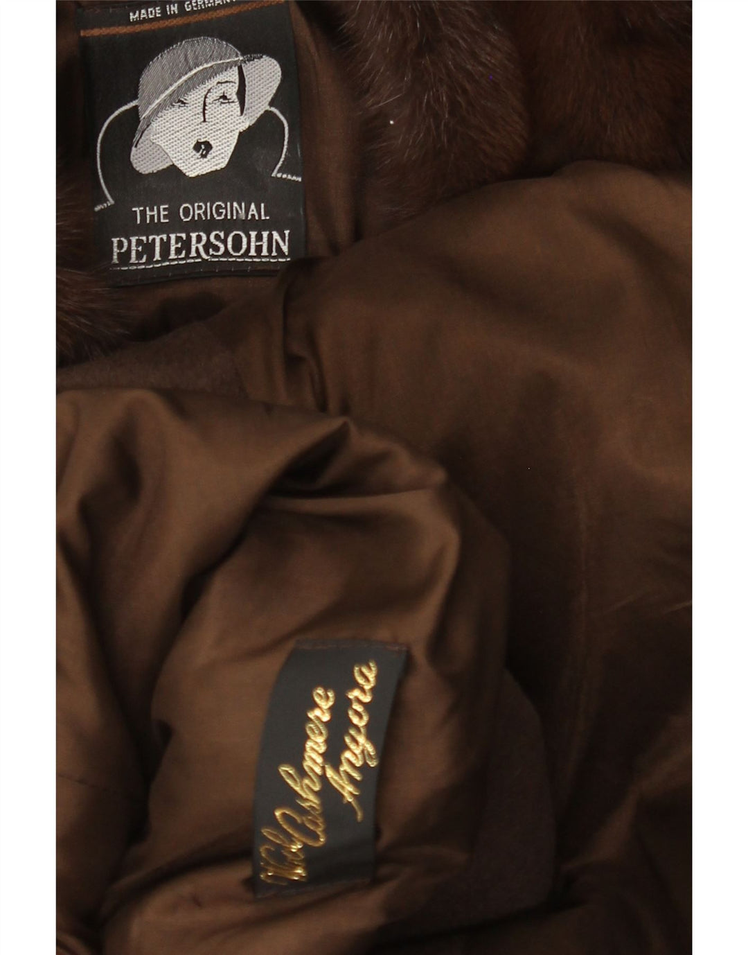 VINTAGE Womens Oversized Overcoat UK 14 Large Khaki Wool