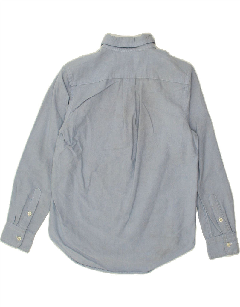 RALPH LAUREN Boys Shirt 10-11 Years Medium Blue Cotton Vintage Ralph Lauren and Second-Hand Ralph Lauren from Messina Hembry 