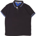Champion Mens Polo Shirt Large Black Cotton