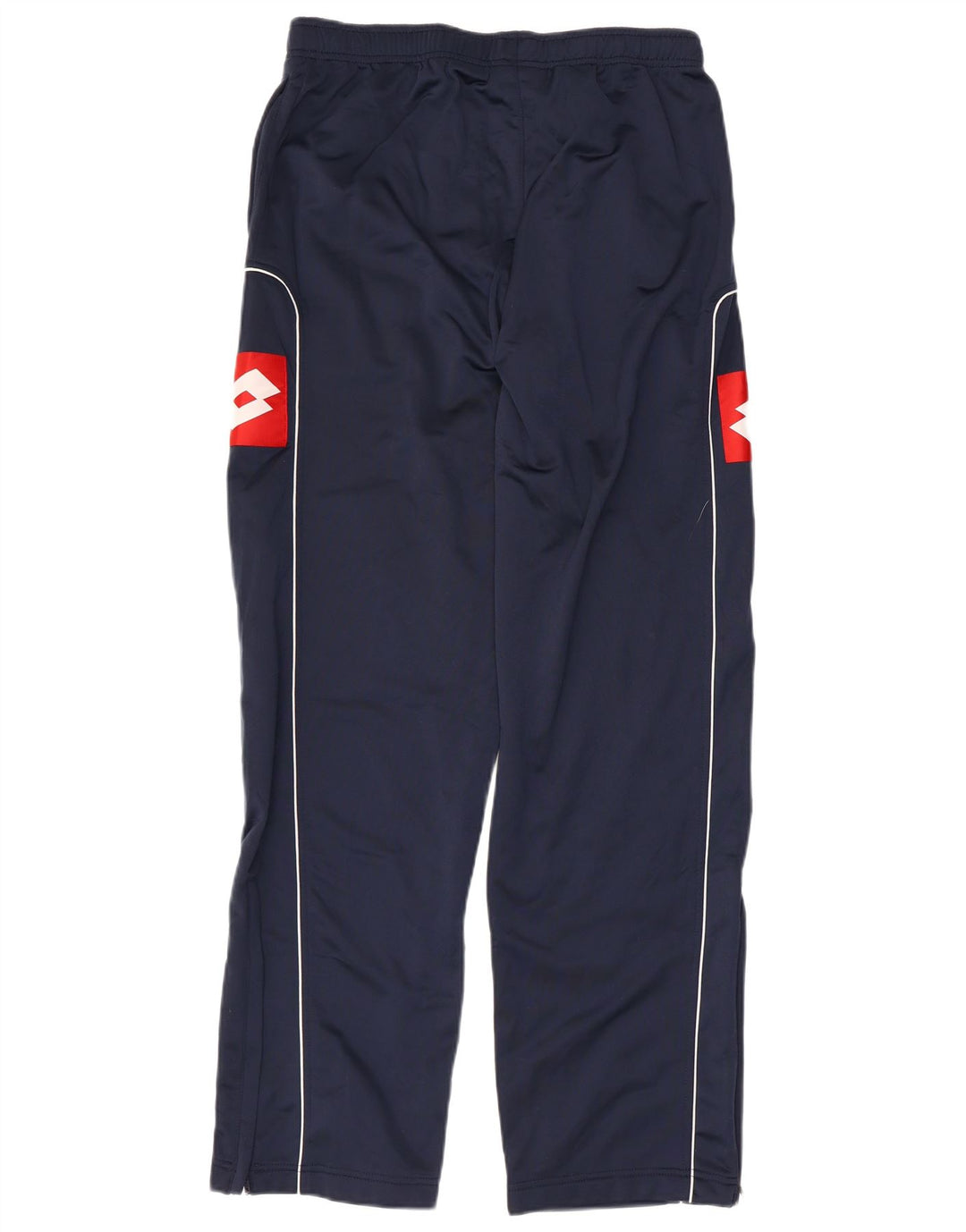 Lotto Mens Graphic Tracksuit Trousers Large Navy Blue Polyester