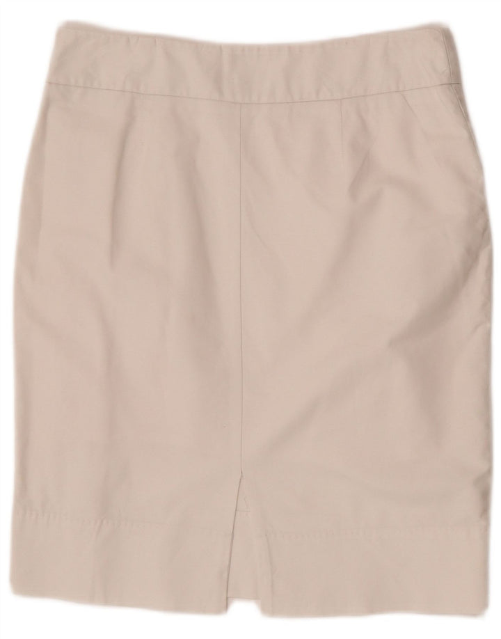 Tommy Hilfiger Womens Straight Skirt US 6 Medium W29 White Cotton