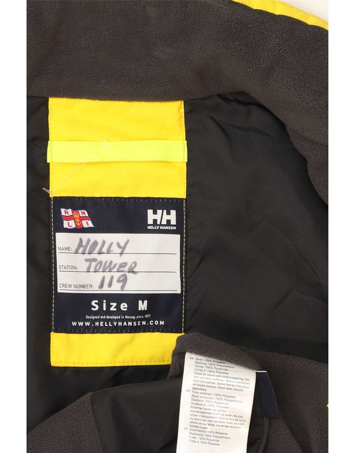 Helly Hansen Mens Graphic Windbreaker Jacket UK 38 Medium Yellow