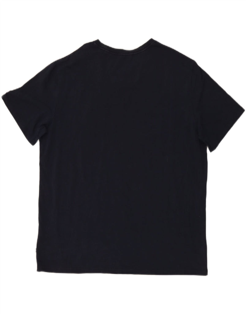 NAUTICA Mens Classic Fit T-Shirt Top XL Navy Blue Cotton Vintage Nautica and Second-Hand Nautica from Messina Hembry 