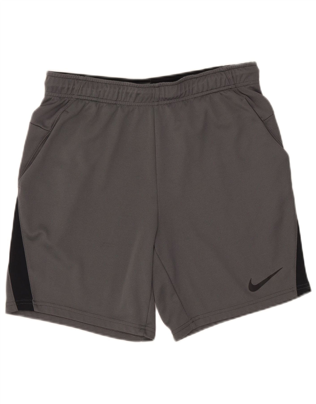 Nike Mens Dri Fit Sport Shorts Medium Grey Colourblock Polyester