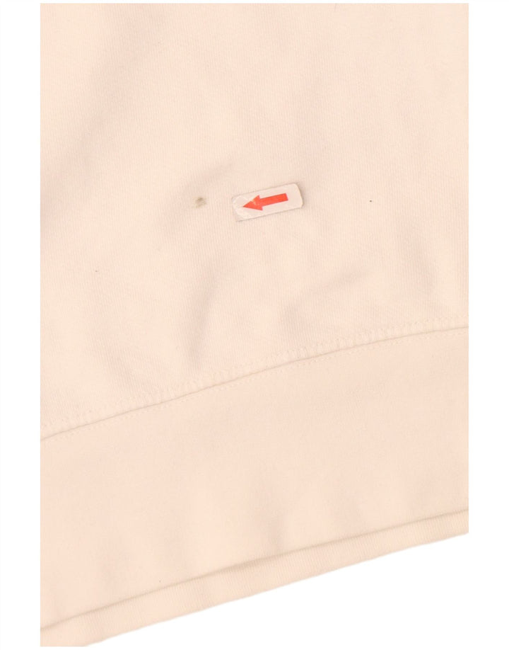 Zara Mens Oversized Sweatshirt Jumper Large White