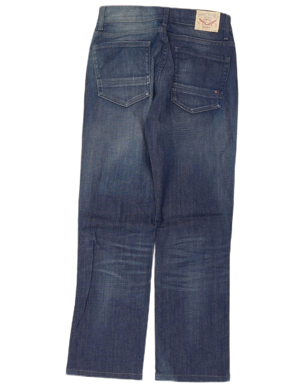 Tommy Hilfiger Boys Straight Jeans 13-14 Years W28 L25 Blue Cotton