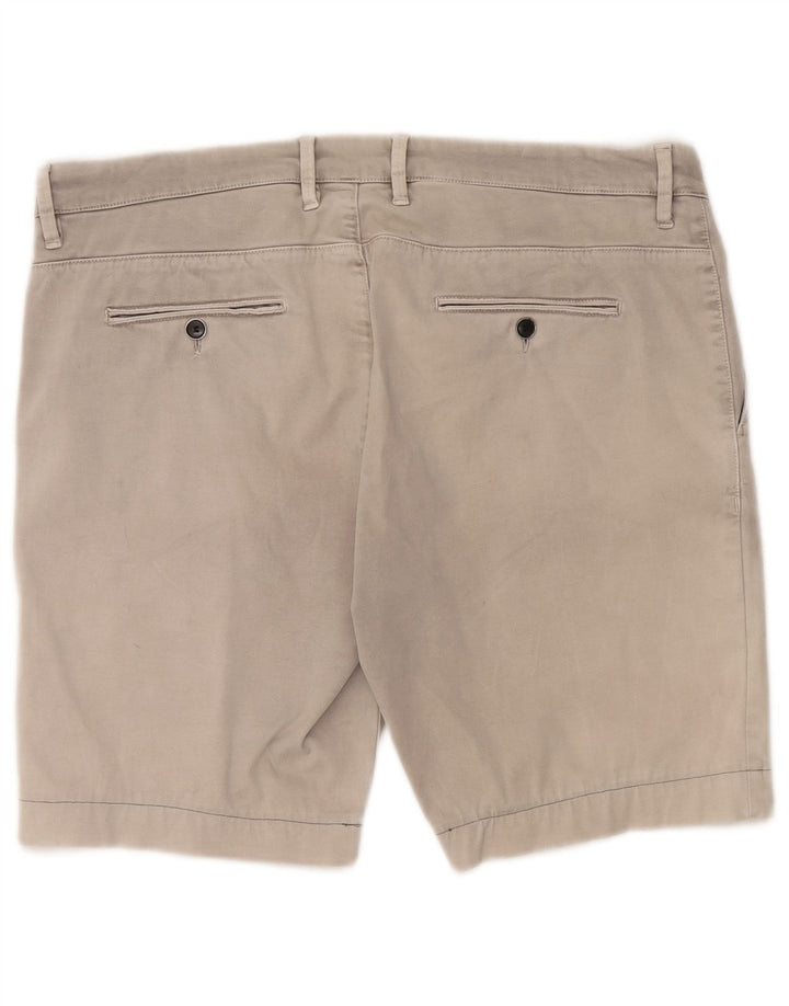 SIVIGLIA Mens Chino Shorts W40 XL Grey Cotton