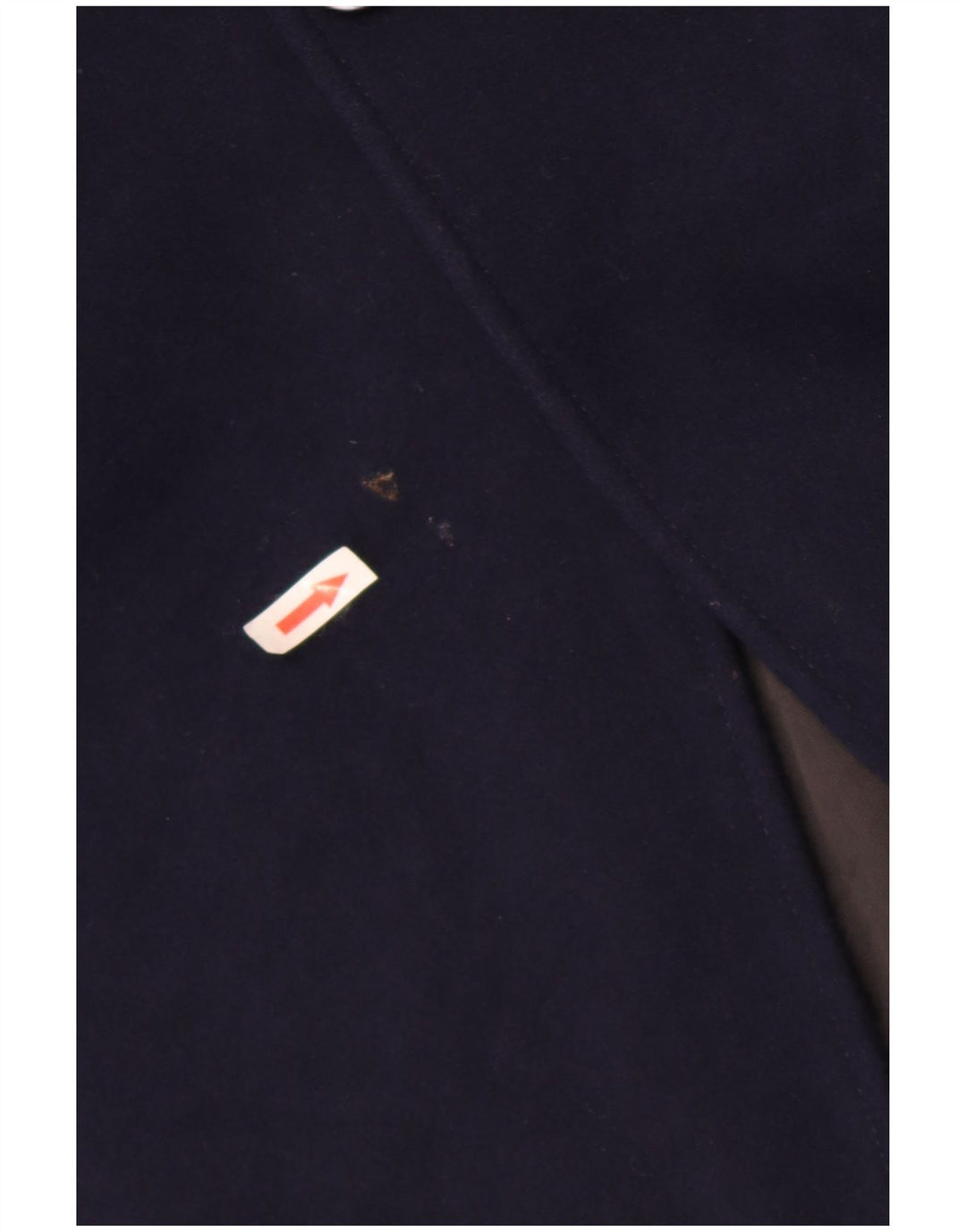 Jigsaw Mens Overcoat UK 38 Medium Navy Blue Wool