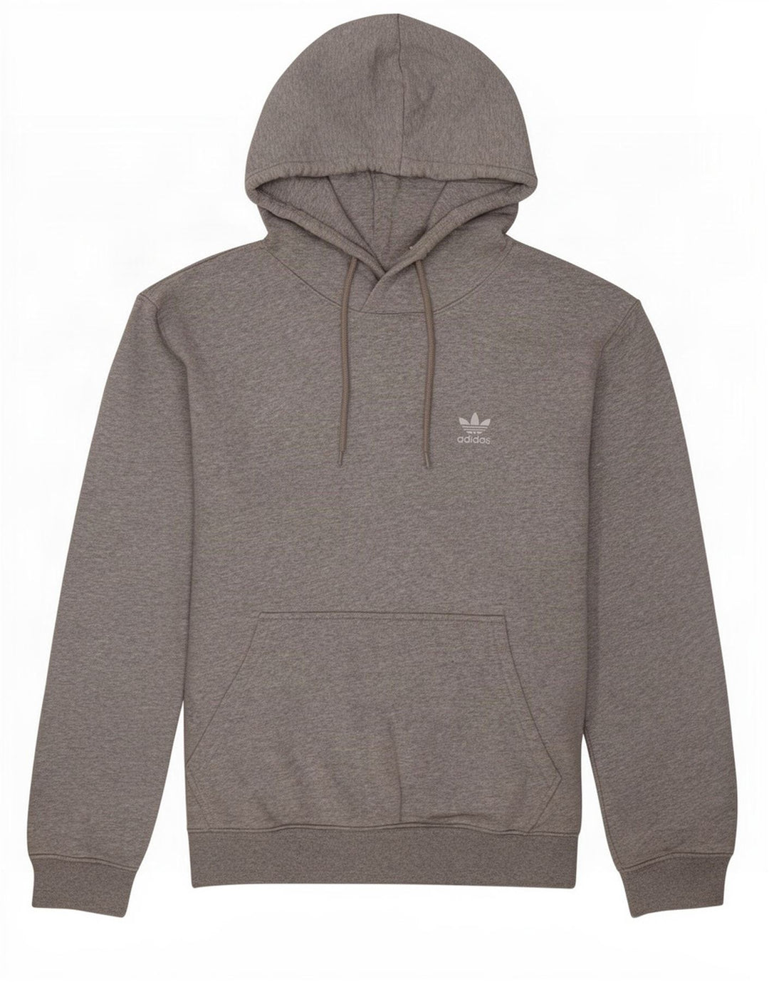 Adidas Mens Hoodie Jumper Small Grey Flecked