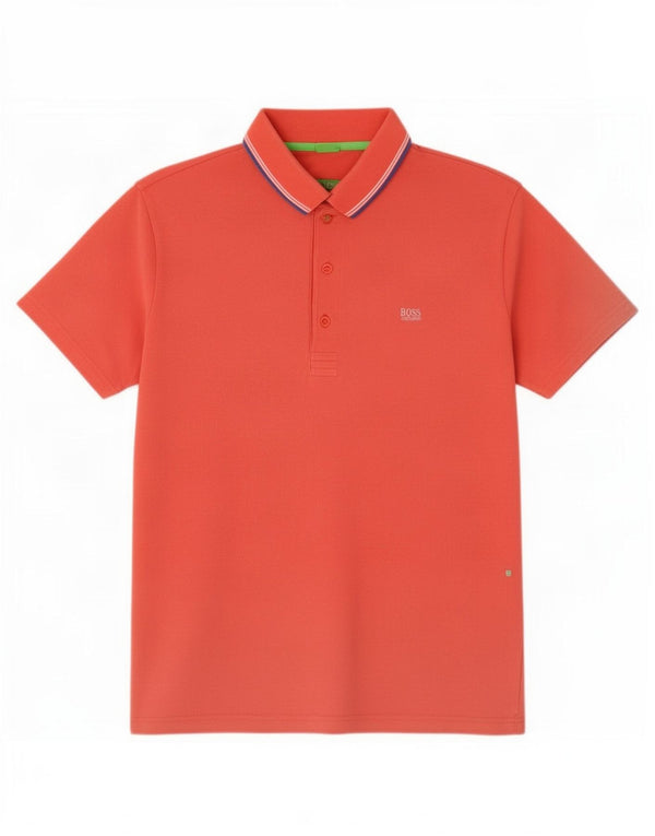 Hugo Boss Mens Polo Shirt XL Red