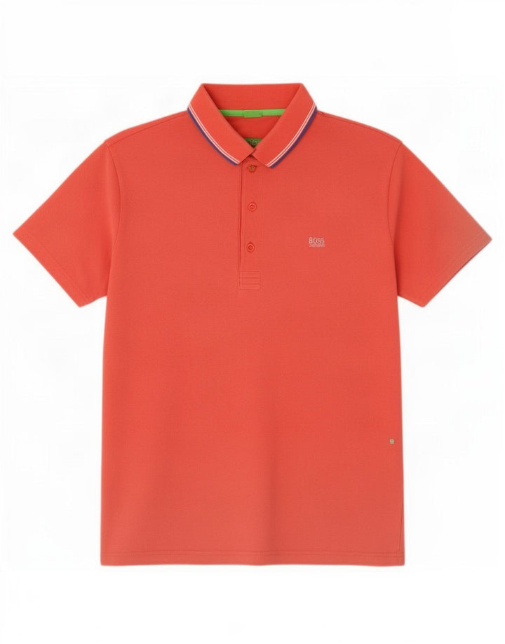 Hugo Boss Mens Polo Shirt XL Red