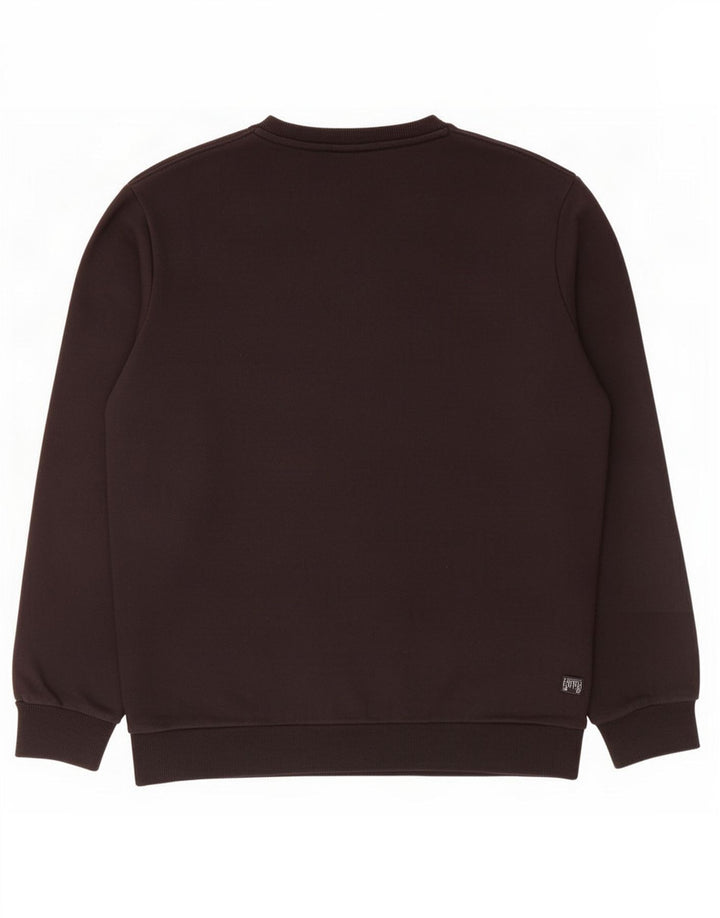 Puma Mens Graphic Sweatshirt Jumper Medium Black Cotton