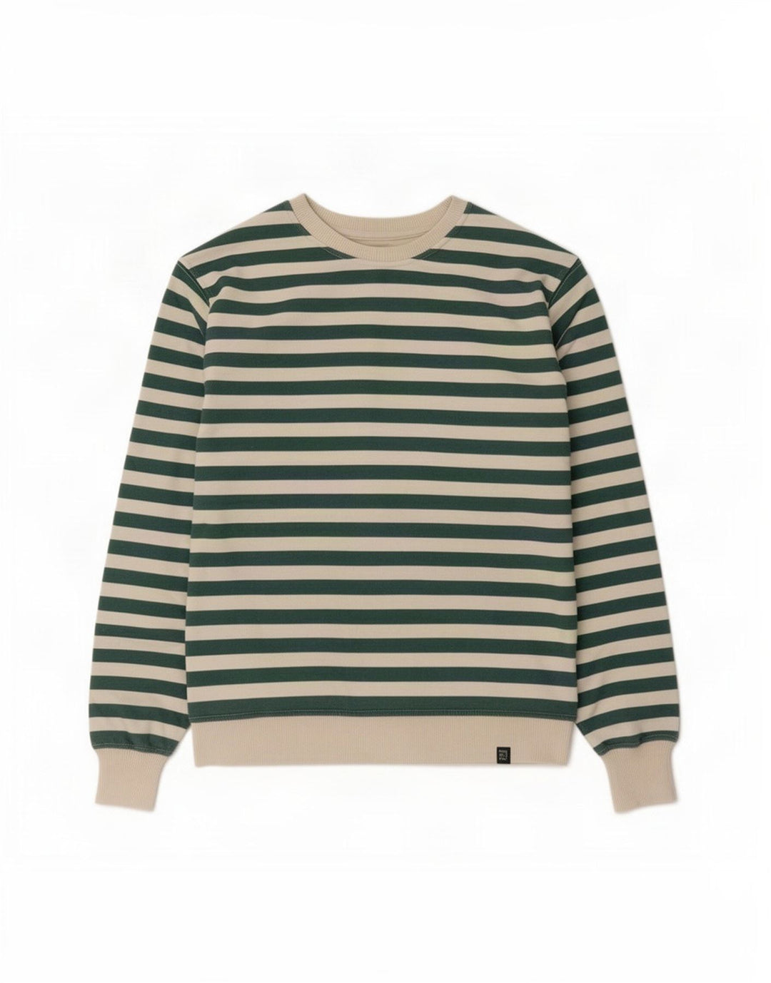 Zara Boys Sweatshirt Jumper 9-10 Years Green Striped