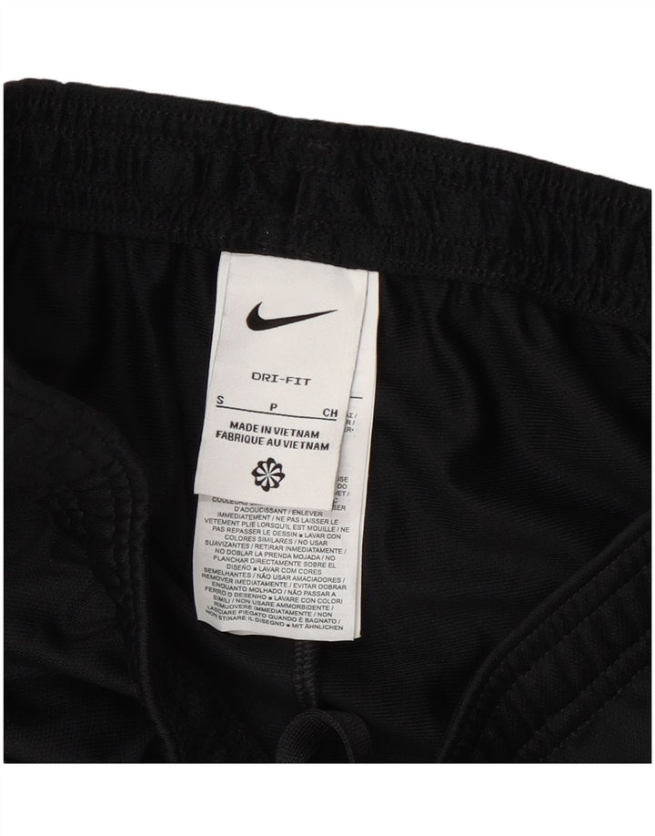 Nike Mens Dri Fit Tracksuit Trousers Small Black Polyester