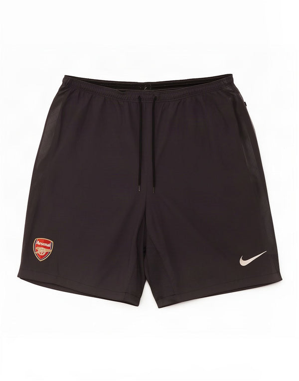 Nike Mens Arsenal Sport Shorts XL Grey Polyester