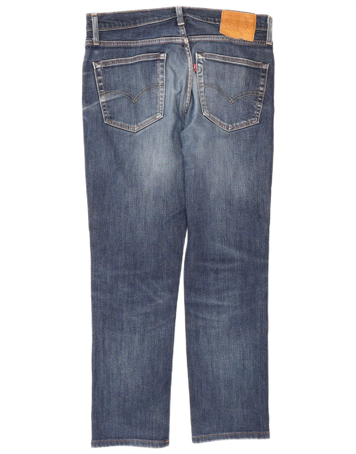 Levi's Mens 511 Slim Jeans W31 L34 Blue Cotton