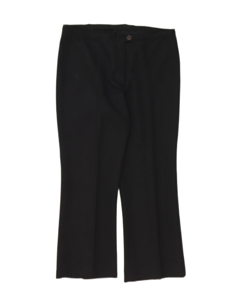 VINTAGE Womens Bootcut Chino Trousers W36 L27 Black Vintage Vintage and Second-Hand Vintage from Messina Hembry 