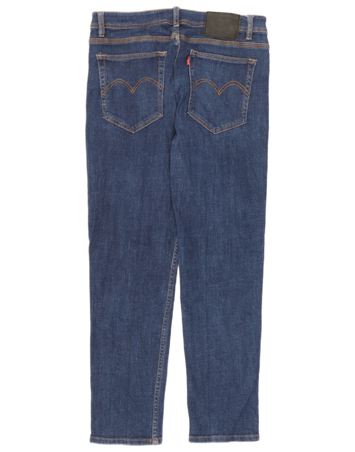 Levi's Mens Slim Jeans W32 L27 Navy Blue Cotton