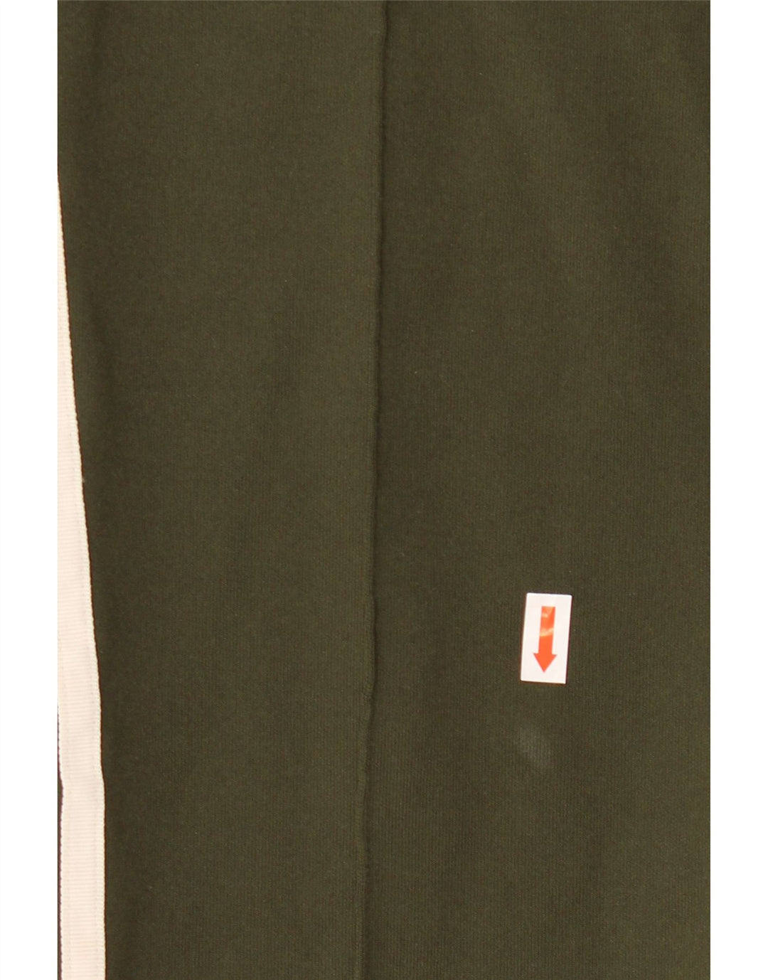 ADIDAS Womens Tracksuit Trousers UK 14 Medium Khaki Polyester