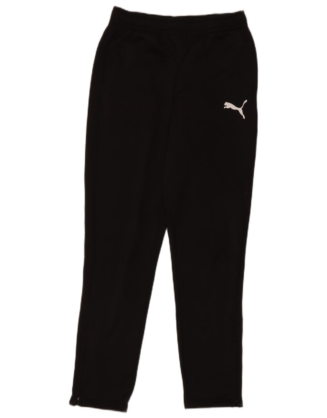 PUMA Boys Tracksuit Trousers 13-14 Years Black Polyester