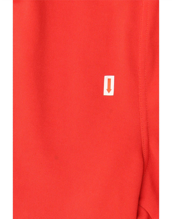 ADIDAS Mens Graphic Sport Shorts Small Red Polyester