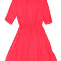 VINTAGE Womens A-Line Dress UK 14 Large Pink