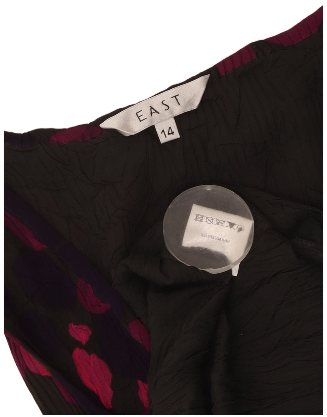 EAST Womens Sleeveless Maxi Dress UK 14 Medium Multicoloured Spotted