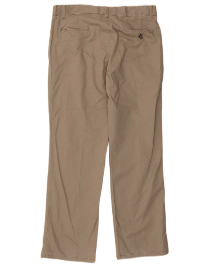 Chaps Boys Pegged Chino Trousers 15-16 Years W30 L28 Beige Cotton