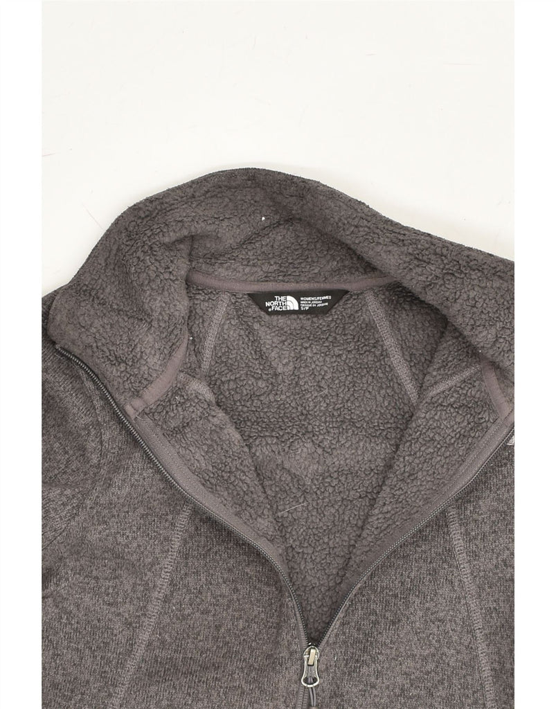 THE NORTH FACE Womens Fleece Jacket UK 10 Small Grey Polyester | Vintage The North Face | Thrift | Second-Hand The North Face | Used Clothing | Messina Hembry 